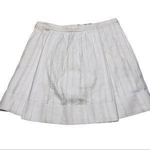The Limited White Cotton Skirt